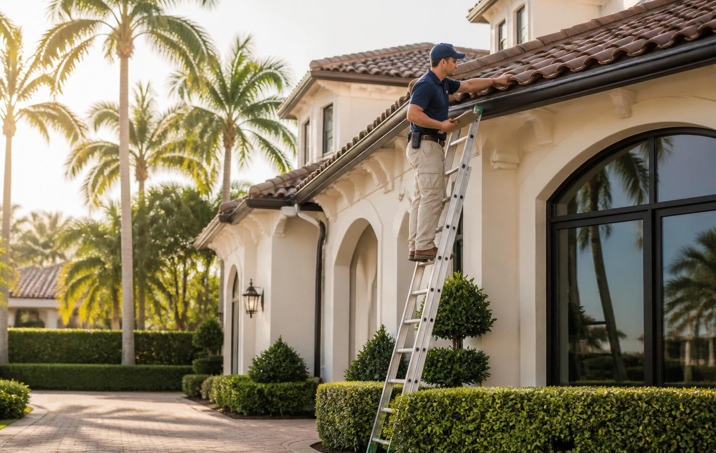 Editorial photograph illustrating the guide: The South Florida Hurricane Season Home Checklist